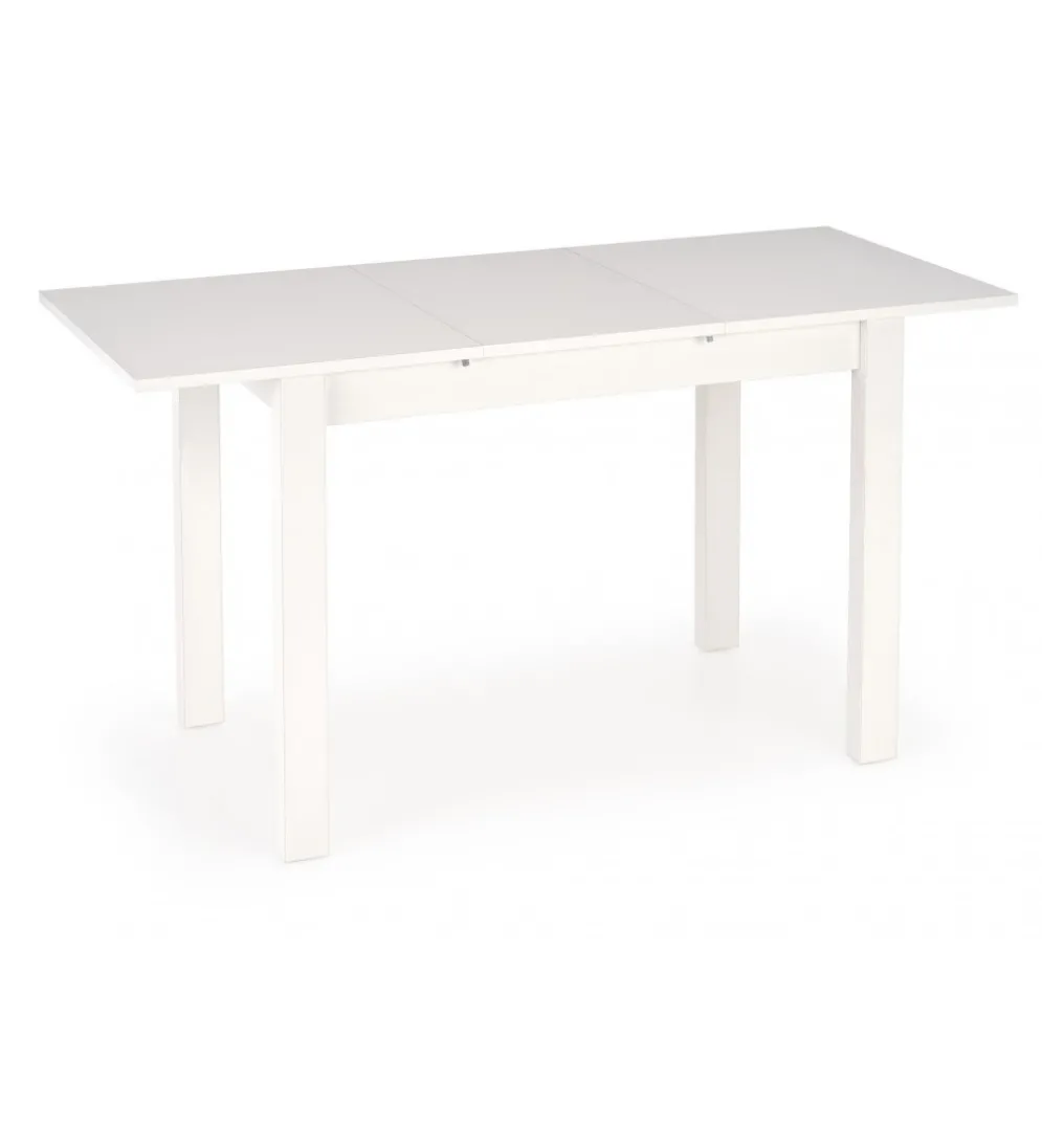 Stół rozkładany GINO 100 cm - 135 cm biały