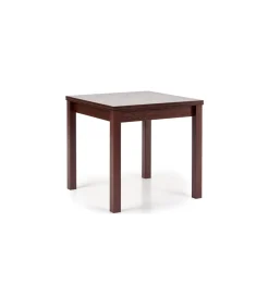 Stół rozkładany GRACJAN 80 cm - 160 cm w kolorze ciemny orzech