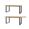 Stół rozkładany Halle 170 cm - 220 cm w optyce dąb wotan