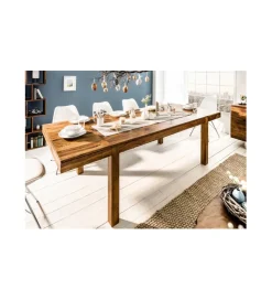Stół rozkładany Lagos 160 cm - 240 cm drewno Sheesham
