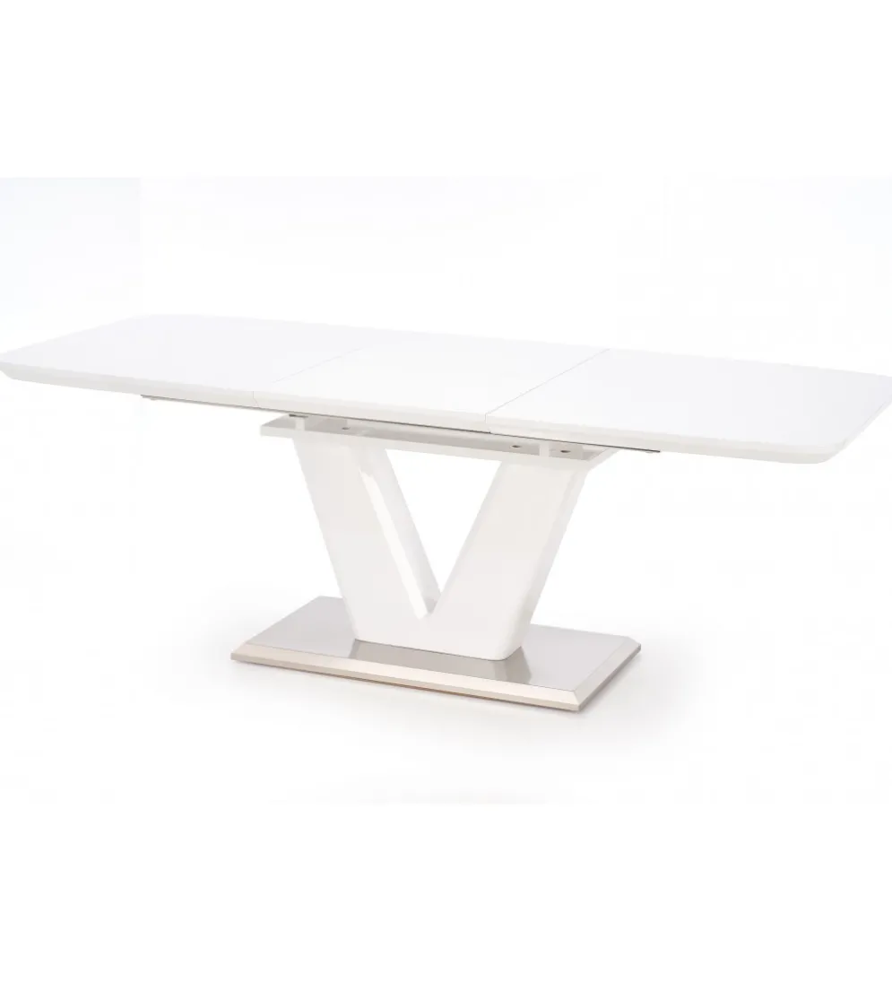 Stół rozkładany MISTRAL 160 cm - 220 cm biały