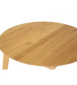 Stół rozkładany MONEZ 100 cm - 137 cm drewno dąb