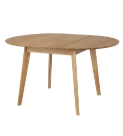 Stół rozkładany MONEZ 100 cm - 137 cm drewno dąb