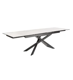 Stół rozkładany ONTARIO Euphoria 180 cm - 220 cm - 260 cm ceramika w optyce marmuru