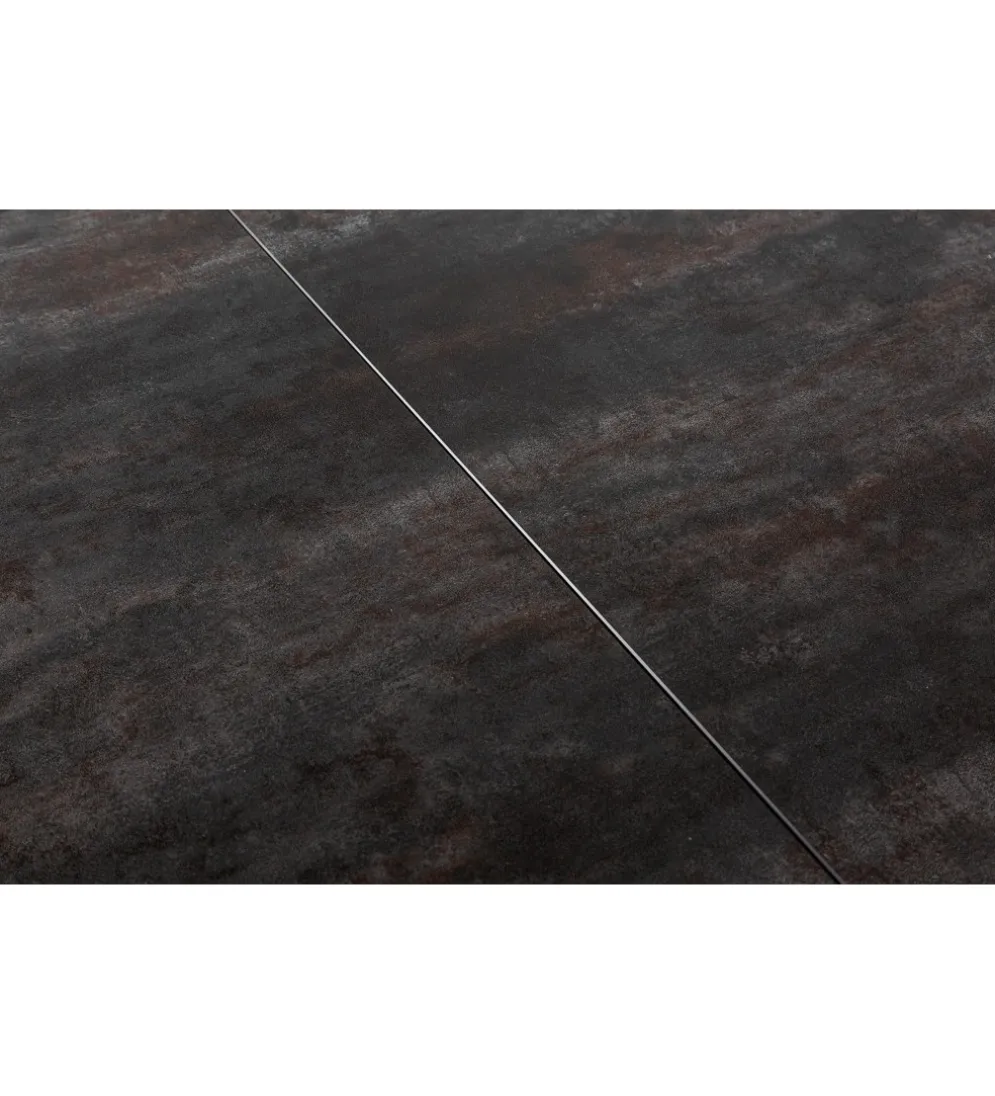 Stół Rozkładany ONTARIO Euphoria 180 Cm - 220 Cm - 260 Cm ceramika antracytowy Lava