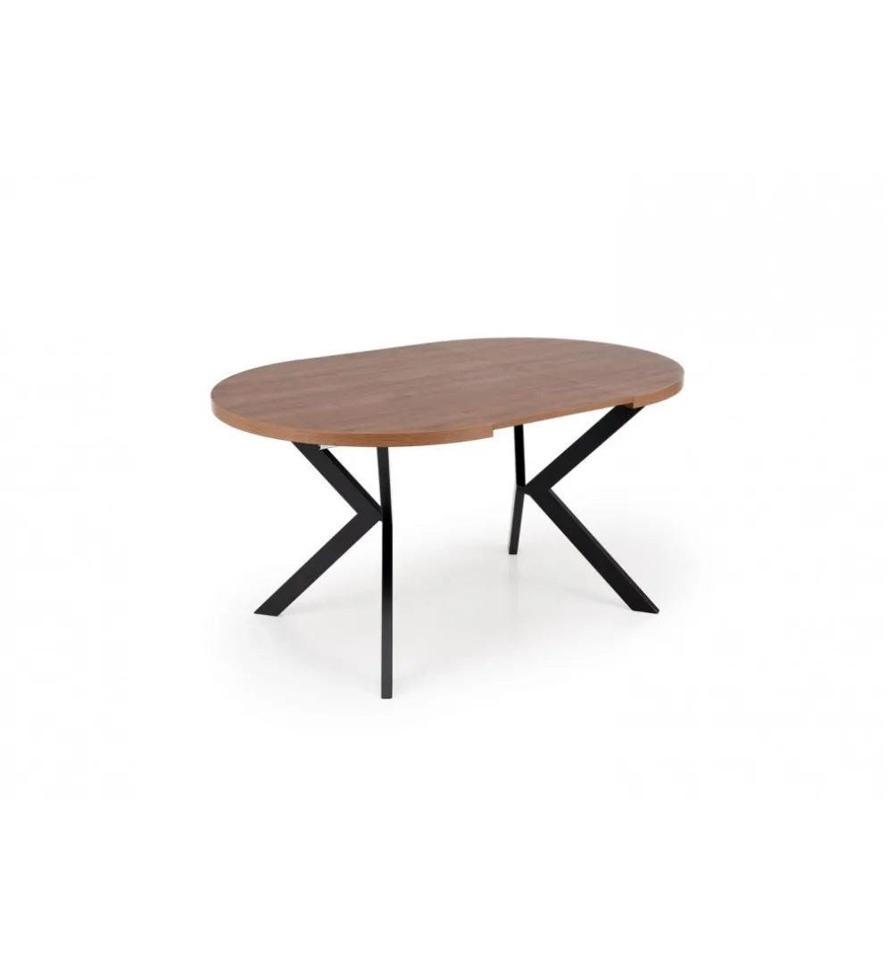 Stół rozkładany PERONI II 100 cm - 250 cm w optyce drewna orzech