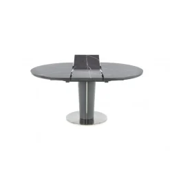Stół rozkładany Ricardo 120 cm -160cm w optyce szarego marmuru