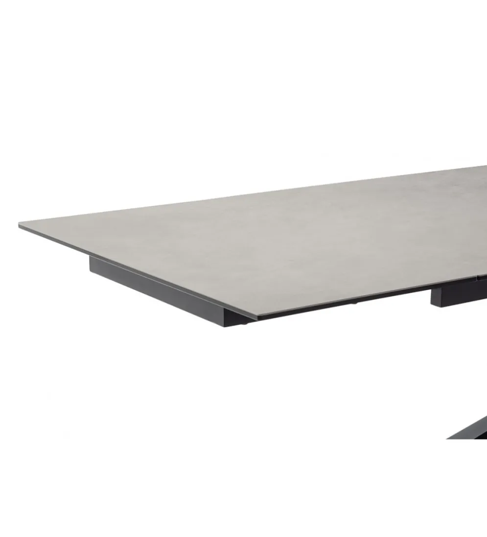 Stół rozkładany TESERO 200 cm - 250 cm - 300 cm ceramika antracytowa