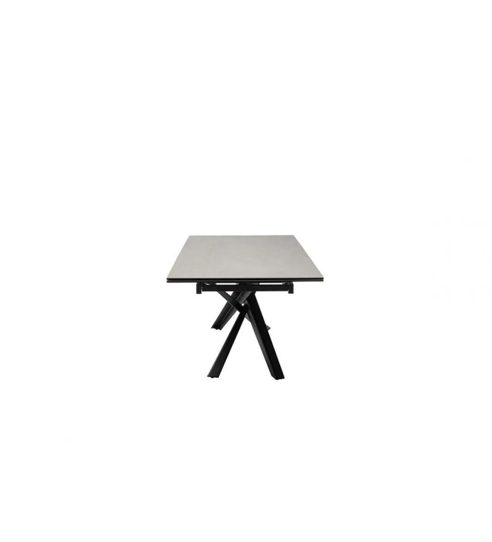 Stół rozkładany TESERO 200 cm - 250 cm - 300 cm ceramika antracytowa