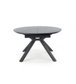 Stół rozkładany VERTIGO 130 cm - 180 cm w optyce czarnego marmuru