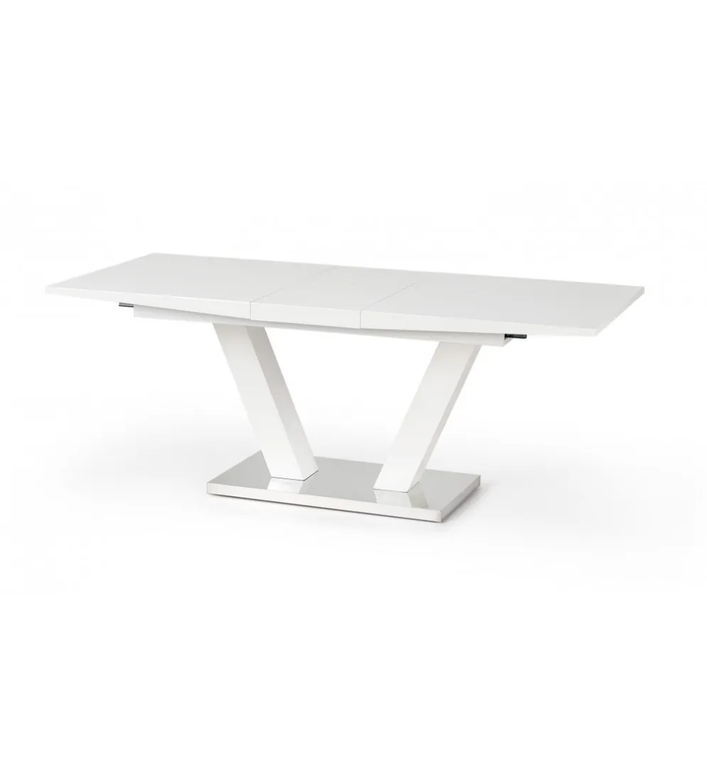 Stół rozkładany VISION 160 cm - 200 cm biały
