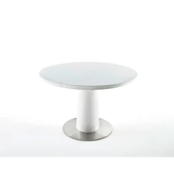 Stół rozkładany WARIS 120 cm - 160 cm biały
