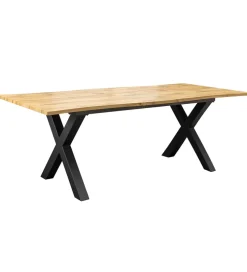 Stół rozkładany WILD 180-220 cm wygląd naturalnego dębu dzikiego rozkładany