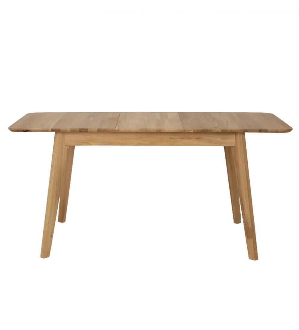 Stół rozkładany ZANDI 120 cm - 157 cm drewno dąb