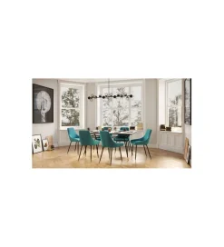 Stół South Beach 160 cm w optyce marmuru