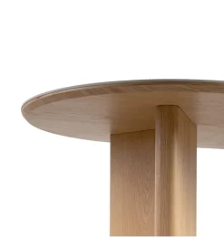 Stół TRANKY 180 x 90 cm brązowy blat ceramika