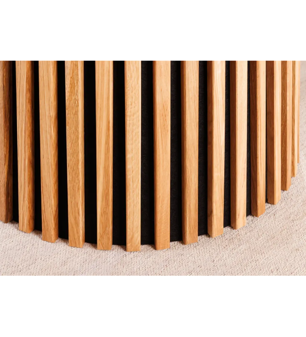 Stół VALHALLA WOOD okrągły 120-160-200cm rozkładany dąb naturalny