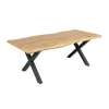 Stół WILD 160 cm nogi  X wygląd naturalnego dębu
