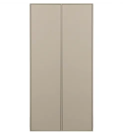 Szafa DAILY 200 x 100 cm drewno sosny szara