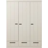 Szafa DRAWER 195 x 140 cm drewno sosna dust