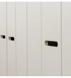 Szafa DRAWER 195 x 140 cm drewno sosna dust