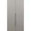Szafa dwudrzwiowa RENS 110 cm dekor orzechowy szara