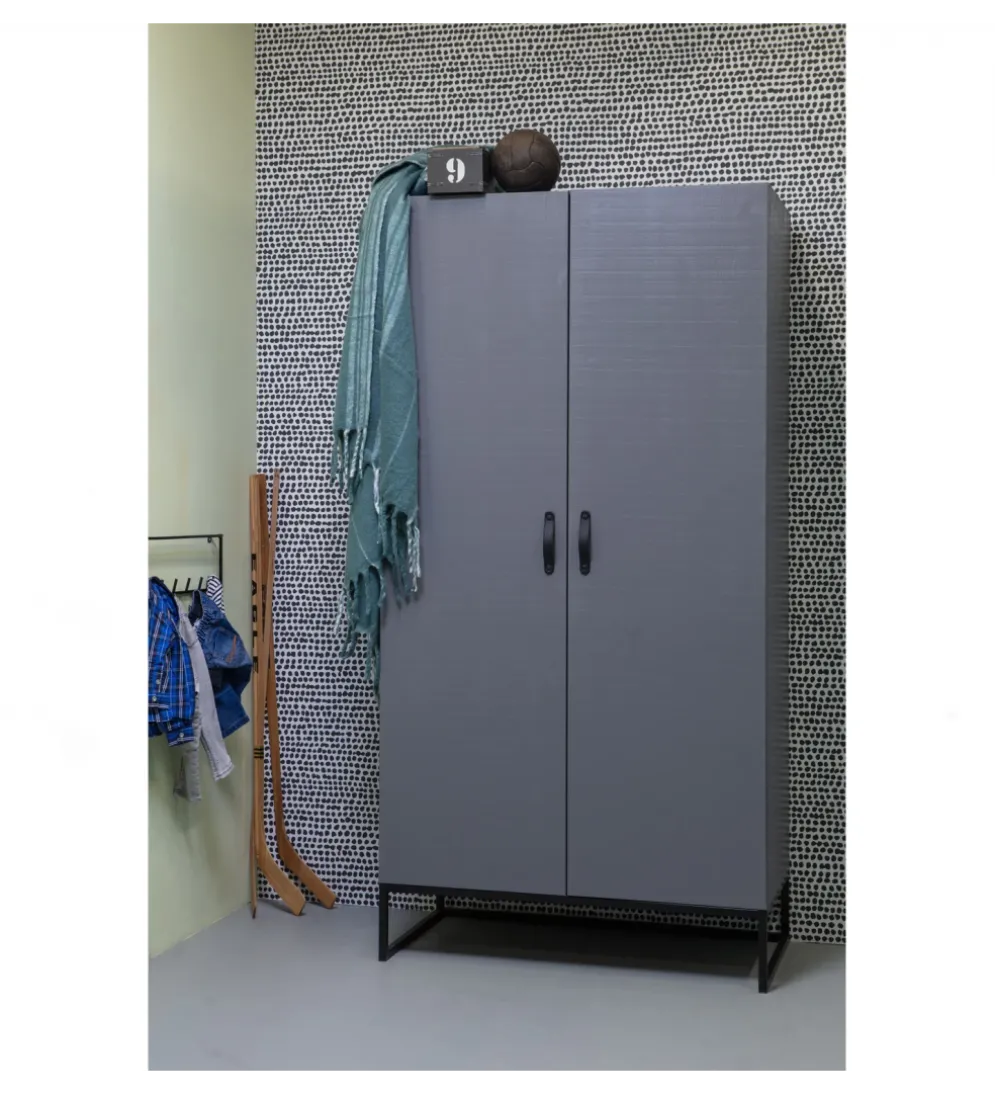 Szafa MORRIS 195 cm drewno sosny