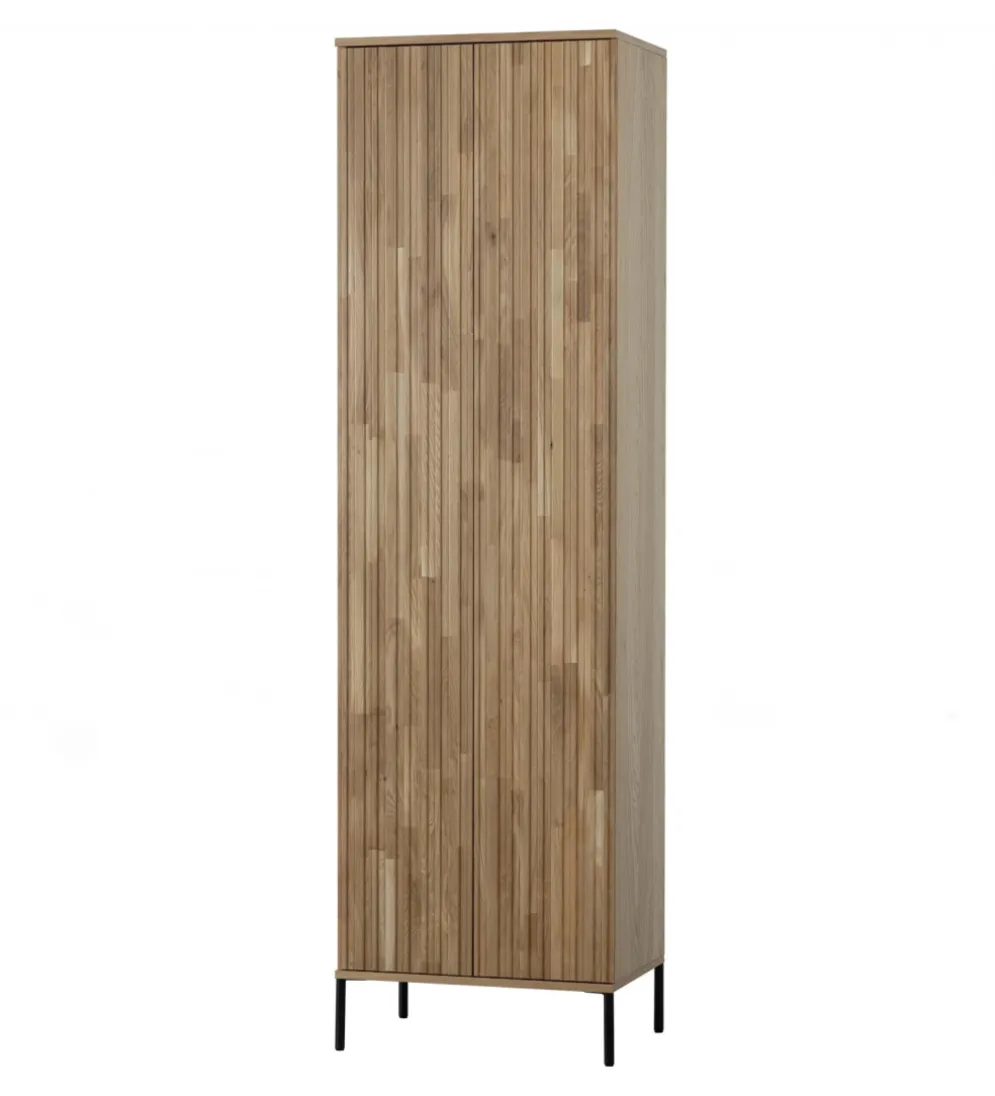 Szafa NEW GRAVURE 210 cm drewno dębu naturalna