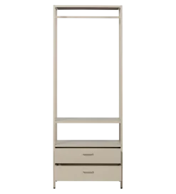 Szafa otwarta FERRIS 185 x 70 cm piaskowa
