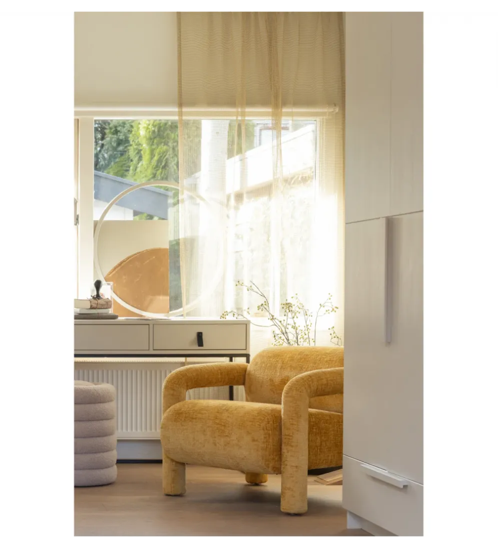 Szafa PURE 215 x 142 cm drewno sosny dust