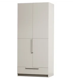 Szafa PURE 215 x 95 cm drewno sosny dust