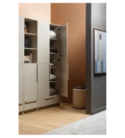 Szafa PURE 215 x 95 cm drewno sosny dust