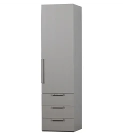 Szafa RENS 55 cm dekor orzechowy szara