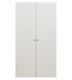 Szafa SIPKE 210 cm drewno sosny biała