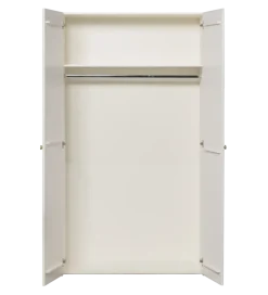 Szafa SIPKE 210 cm drewno sosny biała
