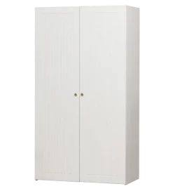 Szafa SIPKE 210 cm drewno sosny biała