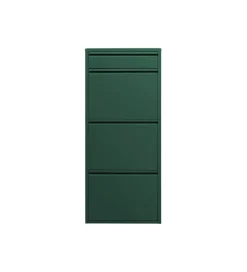 Szafka na buty CARUSO 119 cm zielona