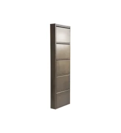 Szafka na buty CARUSO 170 cm brąz