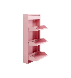 Szafka na buty CARUSO 114 cm różowa