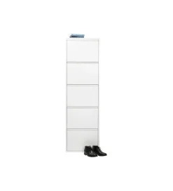 Szafka na buty CARUSO 170 cm biała