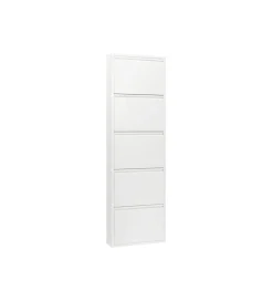 Szafka na buty CARUSO 170 cm biała
