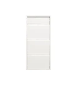 Szafka na buty CARUSO 119 cm biała