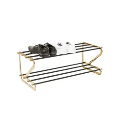 Szafka na buty WALK BIG 84 cm czarno - złoty