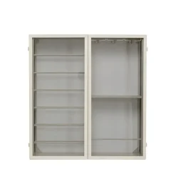 Szafka na wino PORTO 75 x 80 cm greige