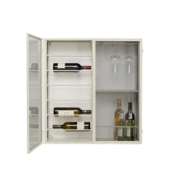 Szafka na wino PORTO 75 x 80 cm greige