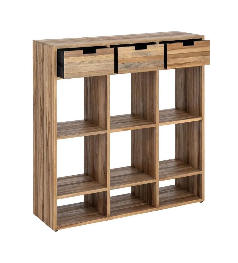 Szafka KURAN 96 cm drewno teak naturalny