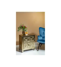 Szafka nocna Alhambra 58 cm złota