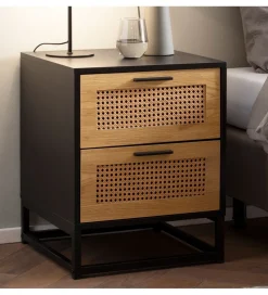 Szafka nocna Ambert 45 cm czarna