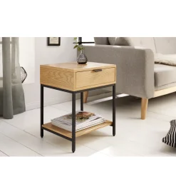 Szafka nocna  Elements 40 cm w kolorze dębowym