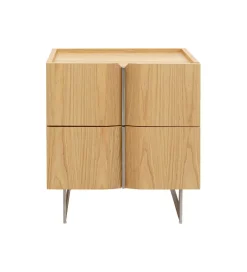 Szafka nocna GIULIO 55 x 58 cm naturalna